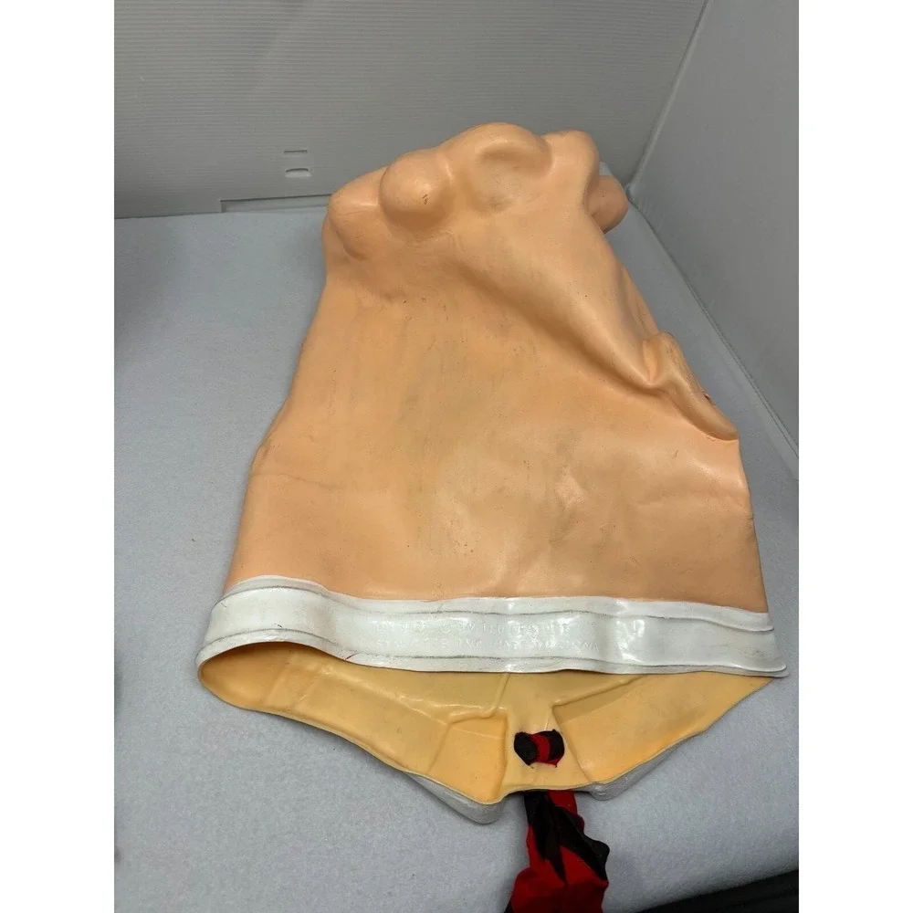 Vintage 1990s Official Dilbert Over Head Latex Mask Halloween Costume UFS‎ Rare